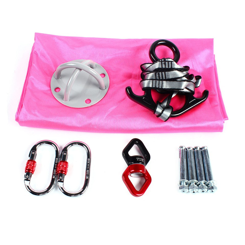 6-Tube Elastic Yoga Pedal Puller Resistance Band Fitness Equipment
