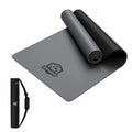 Large Yoga Mat 72"x30" - 5mm Thick PU Top & Rubber Bottom Non-Slip Wide